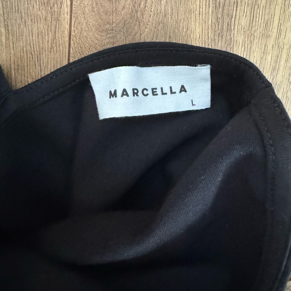 Marcella Elegant Black Maxi Dress - Picture 11 of 11